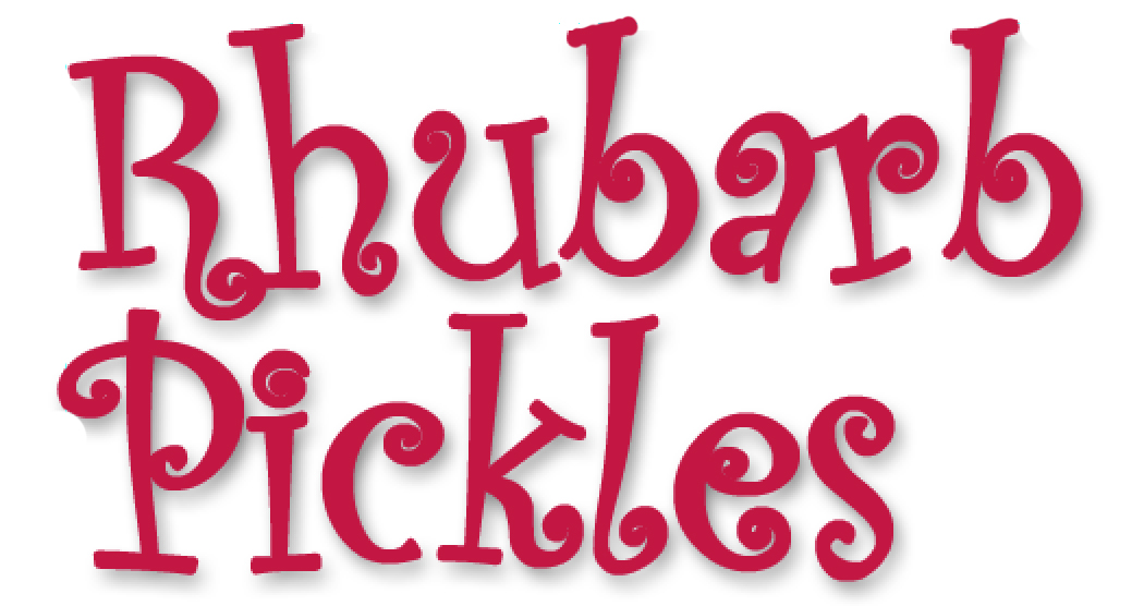 Rhubarb pickles